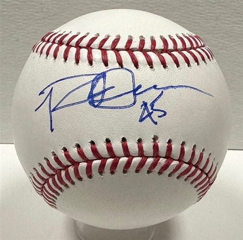ROB DEER SIGNED OFFICIAL MLB BASEBALL - BREWERS
