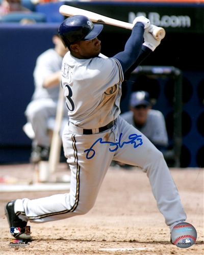 RICKIE WEEKS SIGNED 8X10 BREWERS PHOTO #4