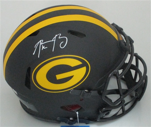 AARON RODGERS SIGNED FULL SIZE PACKERS AUTHENTIC ECLIPSE SPEED HELMET - FAN