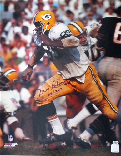 DAVE ROBINSON SIGNED 16X20 PACKERS PHOTO #8