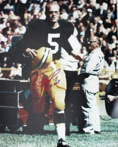 PAUL HORNUNG SIGNED 16X20 PACKERS PHOTO #9