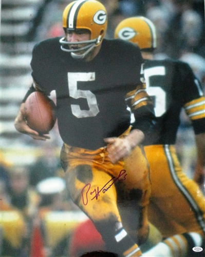 PAUL HORNUNG SIGNED 16X20 PACKERS PHOTO #17