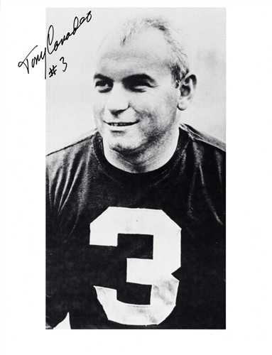 TONY CANADEO (d) SIGNED 8X10 PACKERS PHOTO #3