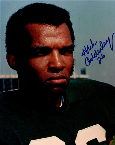 HERB ADDERLEY SIGNED 8X10 PACKERS PHOTO #1