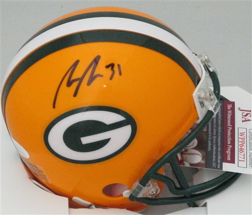 ADRIAN AMOS SIGNED PACKERS MINI HELMET - JSA