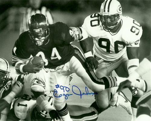 EZRA JOHNSON SIGNED 8X10 PACKERS PHOTO #2