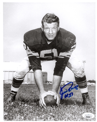 JIM RINGO (d) SIGNED 8X10 PACKERS PHOTO #6 - JSA