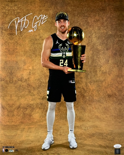 PAT CONNAUGHTON SIGNED 16x20 BUCKS PHOTO #4 - JSA