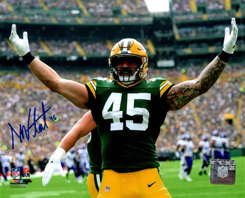 DANNY VITALE SIGNED 8X10 PACKERS PHOTO #2