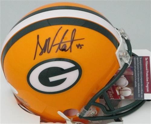 DANNY VITALE SIGNED RIDDELL PACKERS MINI HELMET - JSA