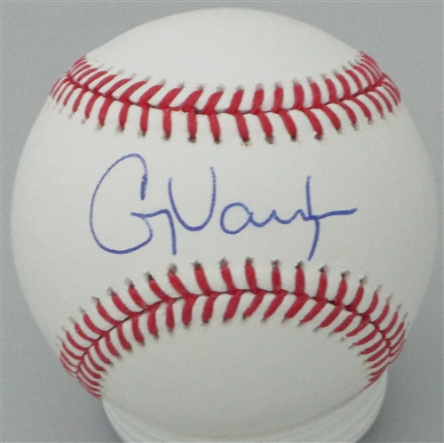 GREG VAUGHN SIGNED OFFICIAL MLB BASEBALL - BREWERS