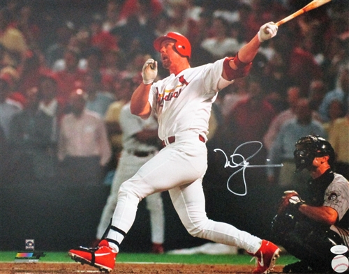 MARK MCGWIRE SIGNED 16X20 CARDINALS PHOTO #2 - JS