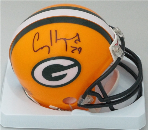 CASEY HAYWARD SIGNED PACKERS MINI HELMET