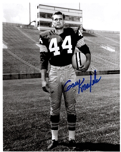 GARY KNAFELC SIGNED PACKERS 8X10 PHOTO #4