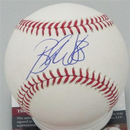 BRANDON WEBB SIGNED OFFICIAL MLB BASEBALL - DIAMONDBACKS - JSA