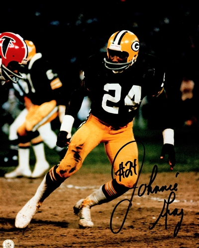 JOHNNIE GRAY SIGNED PACKERS 8X10 PHOTO #3