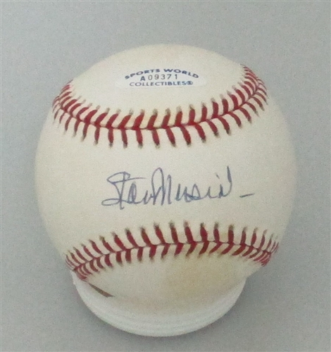 STAN MUSIAL (d) SIGNED OFFICIAL NL BASEBALL #2 - JSA