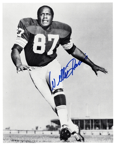 WILLIE DAVIS SIGNED 8X10 PACKERS PHOTO #8