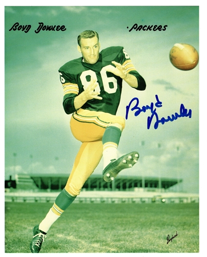 BOYD DOWLER SIGNED 8X10 PACKERS PHOTO #4