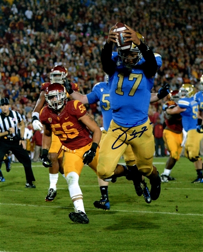 BRETT HUNDLEY SIGNED 8X10 UCLA BRUINS PHOTO #1