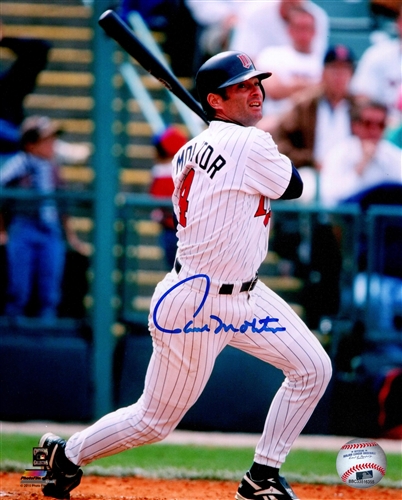 PAUL MOLITOR SIGNED 8X10 TWINS PHOTO #1