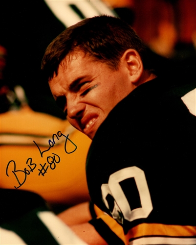 BOB LONG SIGNED 8X10 PACKERS PHOTO #2