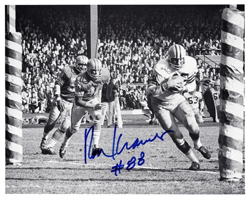 RON KRAMER (d) SIGNED 8X10 PACKERS PHOTO #6