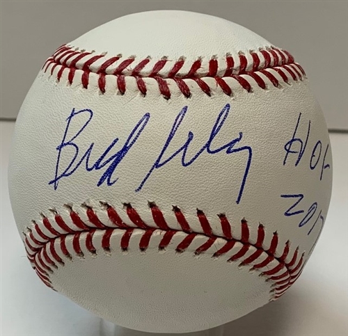 BUD SELIG SIGNED OFFICIAL MLB BASEBALL W/ HOF 2017 - BREWERS - JSA