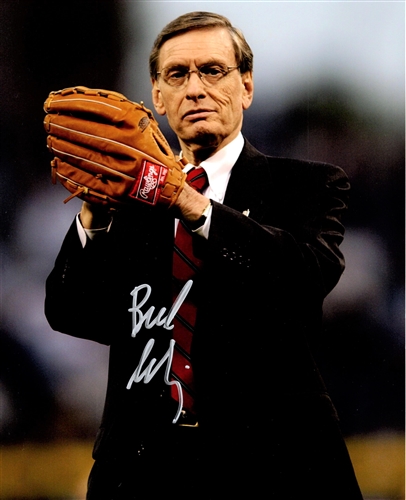 BUD SELIG SIGNED 16X20 BREWERS PHOTO #4 - JSA