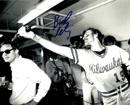 BUD SELIG SIGNED 16X20 BREWERS PHOTO #5 - JSA