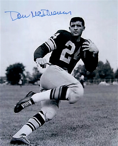 DON McILHENNY SIGNED 8X10 PACKERS PHOTO #3