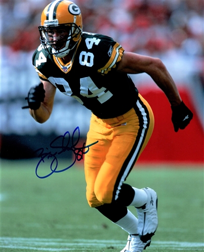 BILL SCHROEDER SIGNED 8X10 PACKERS PHOTO #2