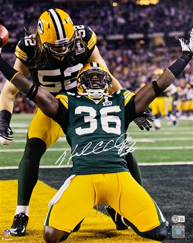 NICK COLLINS SIGNED 16X20 PACKERS PHOTO #6 - JSA