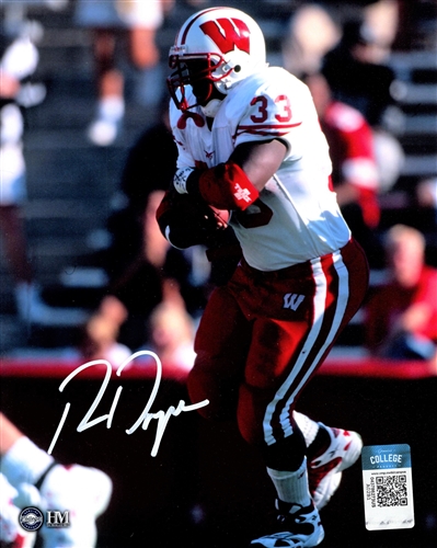 RON DAYNE SIGNED 8X10 WI BADGERS PHOTO #5