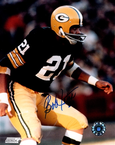 BOB JETER (d) SIGNED 8X10 PACKERS PHOTO #3