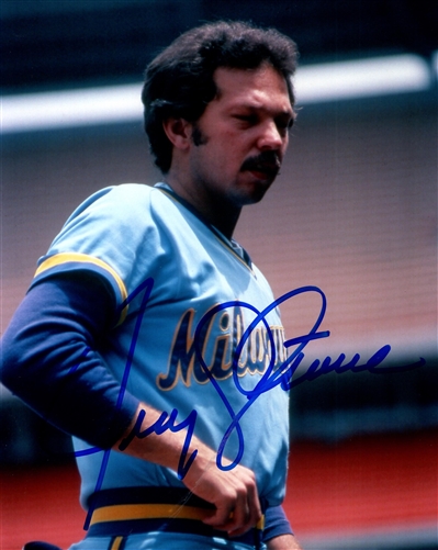 JERRY AUGUSTINE SIGNED BREWERS 8X10 PHOTO #4