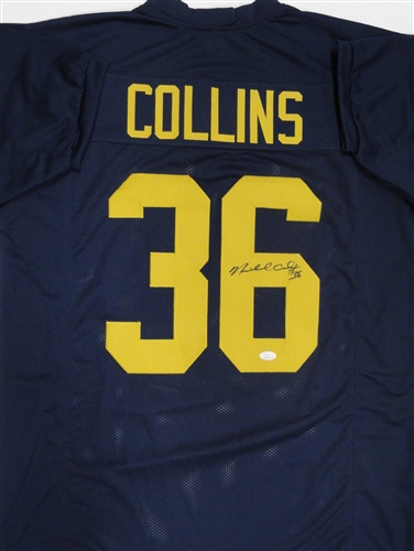 NICK COLLINS SIGNED CUSTOM REPLICA THROWBACK JERSEY - JSA