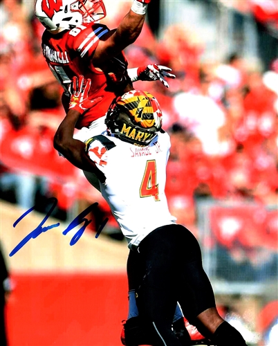 DARNELL SAVAGE SIGNED 8X10 MARYLAND TERRAPINS PHOTO #2