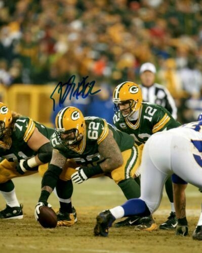 EVAN DIETRICH-SMITH SIGNED 8X10 PACKERS PHOTO #2