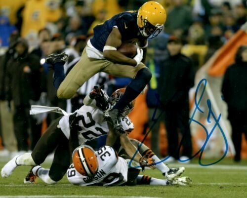 JARRETT BOYKIN SIGNED 8X10 PACKERS PHOTO #1