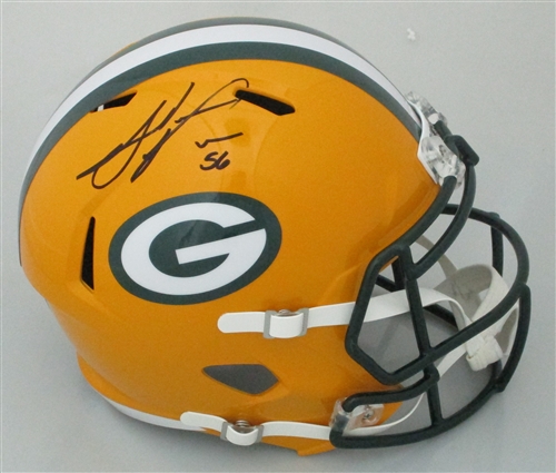 JULIUS PEPPERS SIGNED FULL SIZE PACKERS REPLICA SPEED HELMET