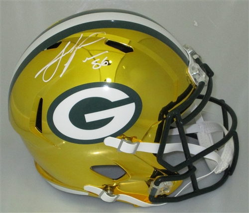 JULIUS PEPPERS SIGNED FULL SIZE PACKERS CHROME REPLICA SPEED HELMET