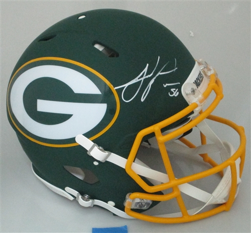 JULIUS PEPPERS SIGNED FULL SIZE PACKERS AUTHENTIC AMP SPEED HELMET