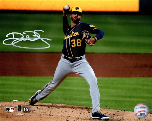 DEVIN WILLIAMS SIGNED BREWERS 8X10 PHOTO #2