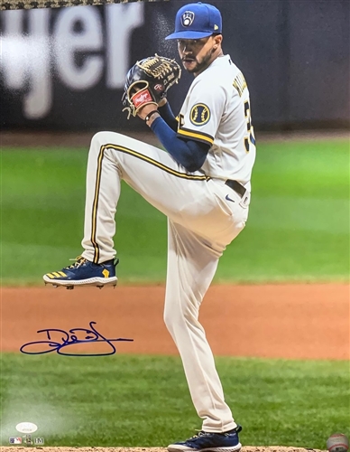 DEVIN WILLIAMS SIGNED BREWERS 16X20 PHOTO #4 - JSA