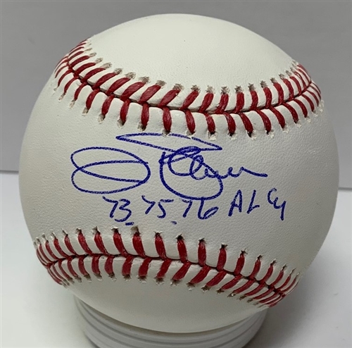 JIM PALMER SIGNED OFFICIAL MLB BASEBALL W/ AL CY - JSA