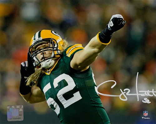 CLAY MATTHEWS SIGNED 8X10 PACKERS PHOTO #4
