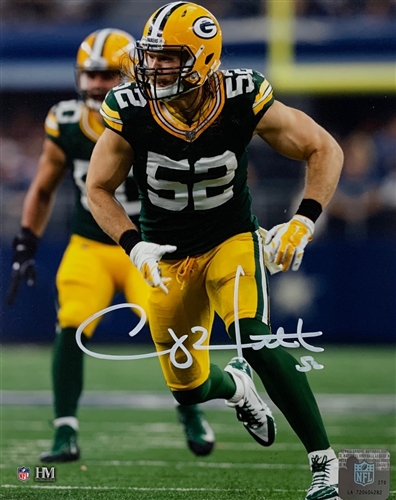 CLAY MATTHEWS SIGNED 8X10 PACKERS PHOTO #5