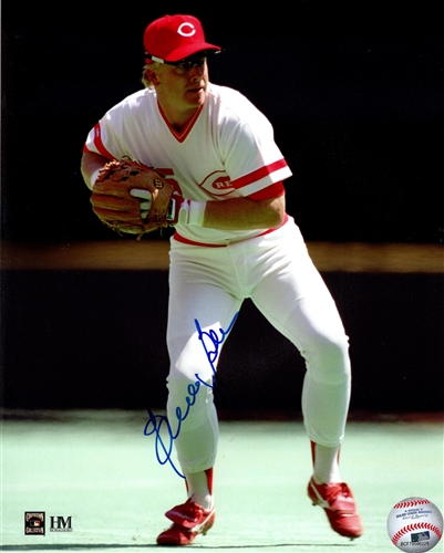 BUDDY BELL SIGNED 8X10 REDS PHOTO #2