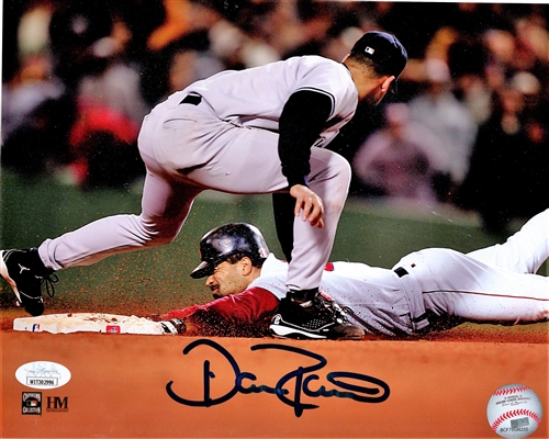 DAVE ROBERTS SIGNED 8X10 BOSTON RED SOX PHOTO #1 - JSA